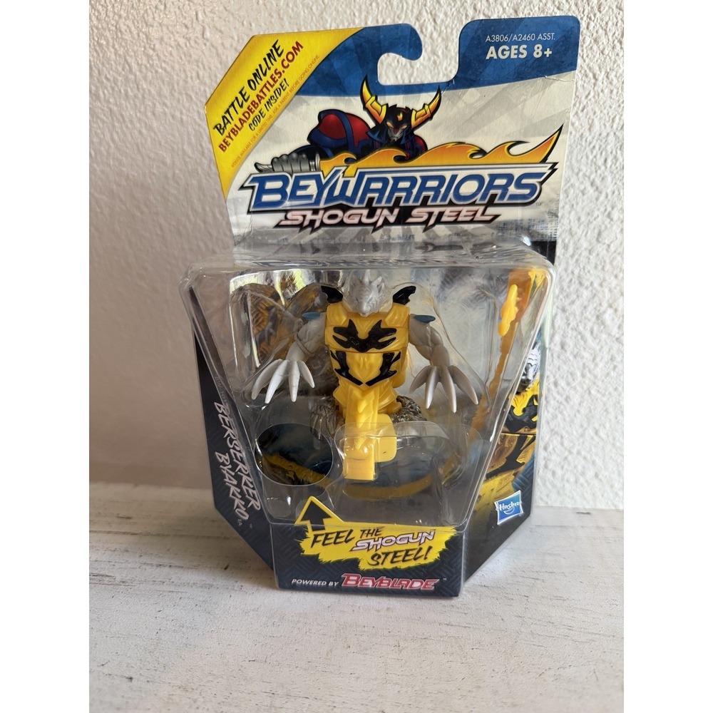 2013 Hasbro ‎ BeyWarriors Shogun Steel Berserker Byakko MOC BIS